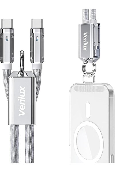 HASTHIP ® Phone Lanyard for Mobile with USB C to C Cable 2 in 1 Creative PD 6...
