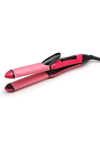 fitto Hair Straightener with Temperature Control, 3-in-1 Electric Hair Straig...