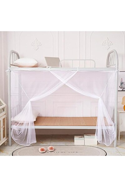 Goodern Student Dormitory Mosquito Net,4 Corners Fine Meshes Anti Mosquito Ne...