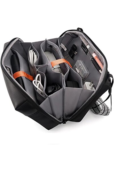 EXCEFORE Electronic Organizer Tech Pouch, Waterproof Accessory Storage Bag fo...