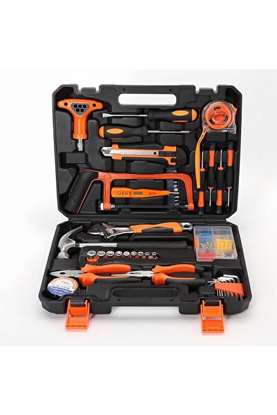 GENERAL 82 Piece Home Tool Kit Set – Complete DIY Essential Tools with Portab...