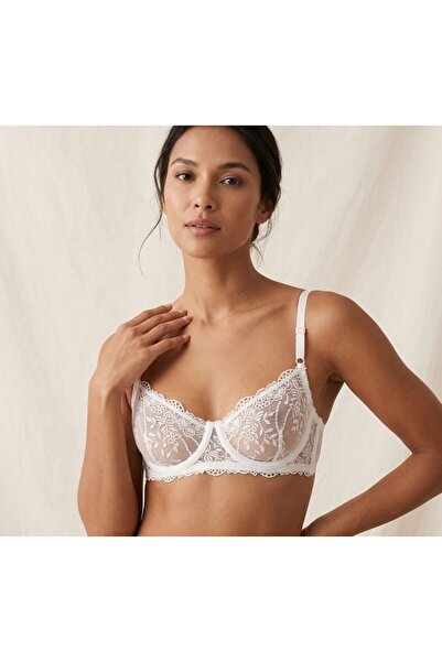 FNUOO Floral Underwire Women's Lingerie Set, Bra Laundry Set, F006