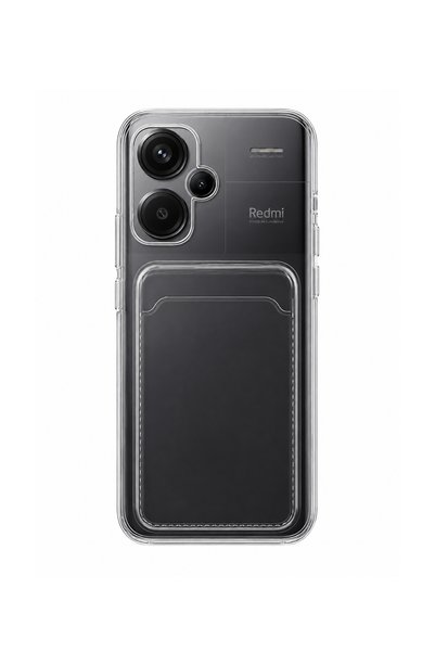 Mopal Redmi Note 13 Pro Plus 5g Compatible Transparent Silicone Case with Car...