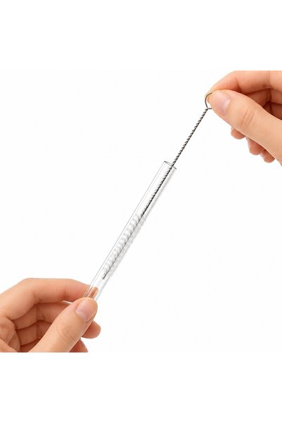 Generic Brand مجموعة من 10 فرش لتنظيف الشفاطات ذات مقبض طويل لتنظيف الشفاطات وأكواب الترمس