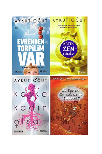 Doğan Novus Yayınları Evrenden Torpilim Var - Artık Zenginim - Keşke Kadın Ol...