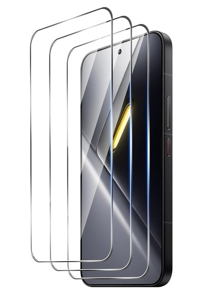 aheaks Poco F9 Ultra 5G Uyumlu Parmak İzi Aktif Nano Cam Ekran Koruyucu, 9H S...