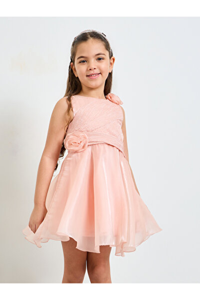 Take Two By Styli Girls A-Line Knee-Length Dress