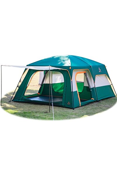 KTT Extra Large Tent 10-12 Person(B),Family Cabin Tents,2 Rooms,Straight Wall...