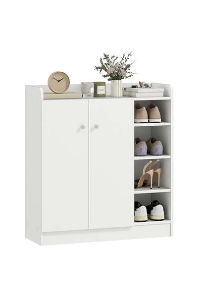 Generic Brand Dulap/Comodă/Raft pentru pantofi, cu 4 rafturi. 1 dulap, 83 cm ...