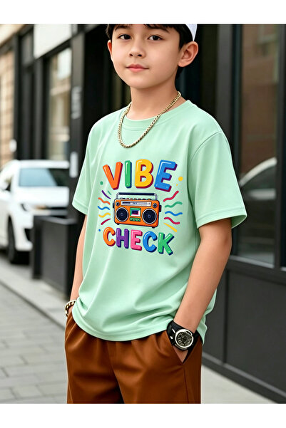 Take Two By Styli تي شيرت قطني بطبعة جرافيك من Boys Vibe Check