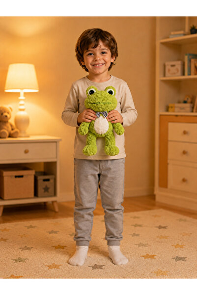craftivio Soft and Cute Large Size Frog Plush Toy 30 cm