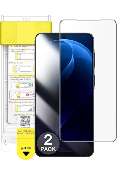 JETech Anti-Reflective 9H+ Screen Protector for Samsung Galaxy A57, 2-Pack