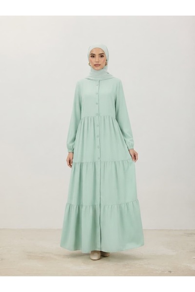ankanoor Half Pat Folded Dubai Silk Dress 150 cm Anka262053