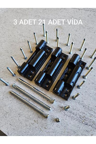 Genel Markalar 95 mm SİYAH PVC KAPI MENTEŞESİ
