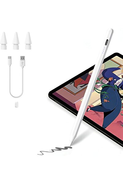 Azulmart Store قلم ستايلس لأجهزة آيباد 2018-2025، شحن سريع، قلم أبل مع شاشة L...