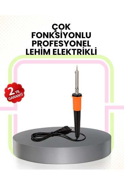 ARNEER Mey İthalat® Paslanmaz Çelik Isıtma Çekirdekli Lehimleme Havyası