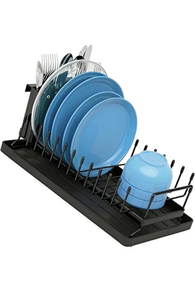 Duomama Dish Drying Rack - Space-Saving Stainless Steel Dish Drainer with Cut...