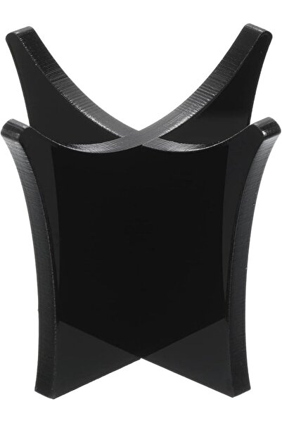 Tazweeq Acrylic Baseball Rack, Black Ball Display Stand, Football Stand Holde...
