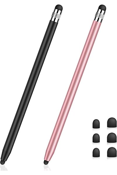 GENERAL DIGIROOT 2 in 1 Capacitive Stylus Pens for Touch Screens Switch Black...