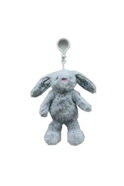 Carrefour Breloc de pluș, 10 cm, Gri