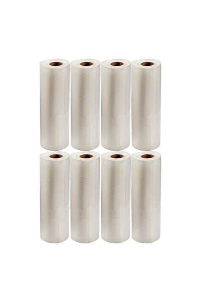 OEM Set de 8 pungi de vidare pentru alimente, gofrate, reutilizabile, 15 x 50...