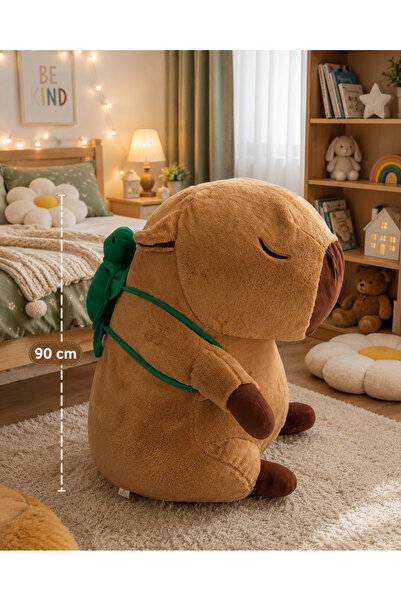 Mellito 90cm Capybara with Bag & Sleeping Companion