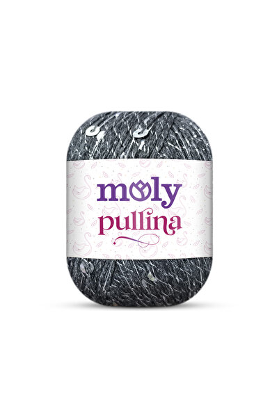 Moly Pullina Sequin Glitter Cotton Knitting Yarn |   Col. No: 050 |   50 Gr 1...