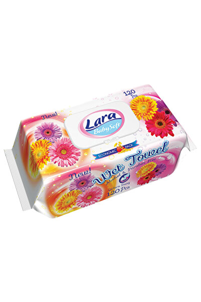 Misavan Servetele umede Gerbera, 120 buc