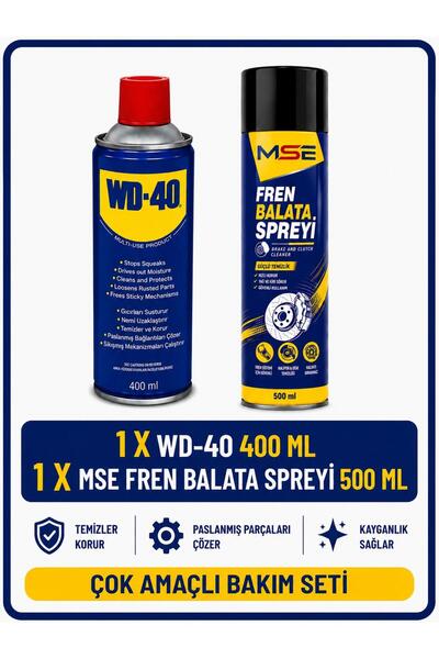 Henkel WD-40 Çok Amaçlı Temizleyici ve Yağlayıcı Sprey - 400 ml / Fren Balata...