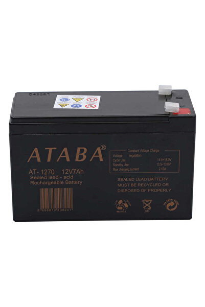 AT-1270 12V 7AH Bakımsız Kuru Akü