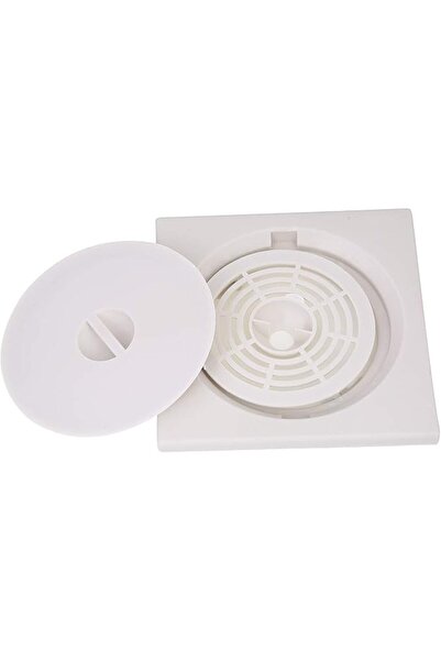 Lawazim Plastic Floor Drain - 20x20cm - Square Drain Cover with Strainer -Wat...