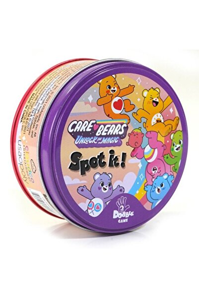 Qadro Spot It, Care Bears Mini Card Game, Matching Game, Fun Kids Game for Fa...