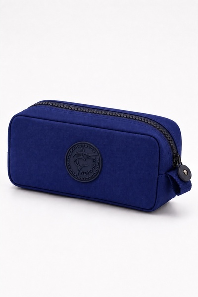 NEMO BAGS Unisex Navy Blue Pen Holder, Single Compartment Pencil Case, 20X10X3Cm