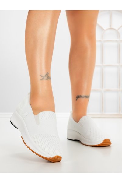 EMAS Women's white Dumira textile sneakers