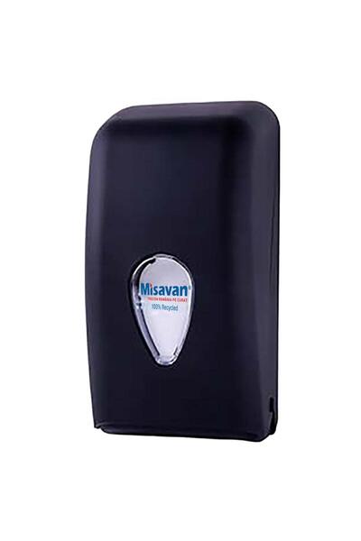 Misavan Dispenser hartie igienica pliata -LINE Negru
