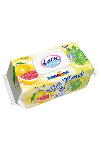 Misavan Servetele umede Grapefruit, 120 buc