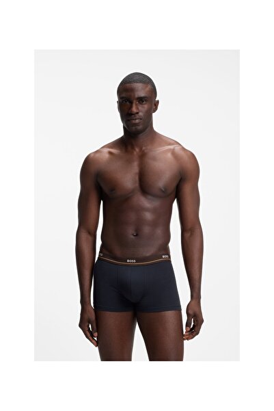 BOSS Logolu bel bantlı, 5’li paket boxer