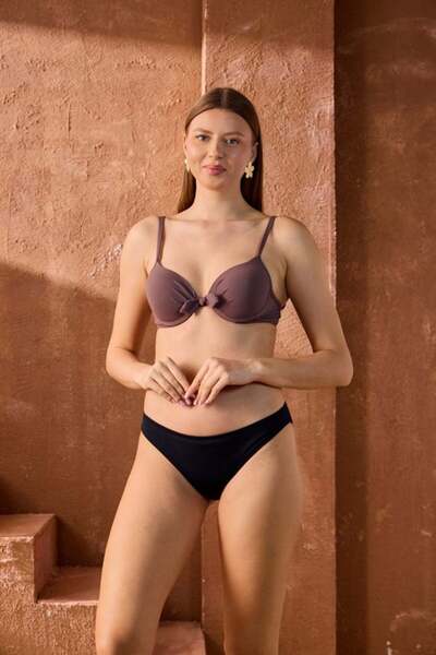 Starinci Mayo Mink Push up Bikini Top Supported Model