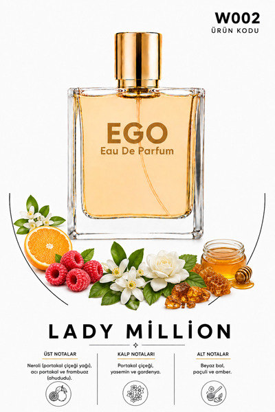 egoparfüm W002 - Lady Millone 50 ml edp kalite kadın parfüm
