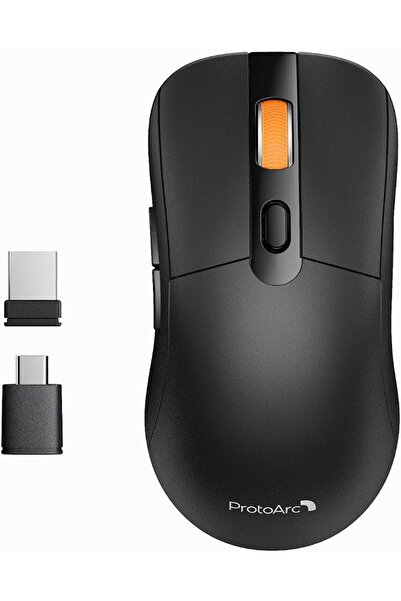 ProtoArc ماوس لاسلكي بتقنية بلوتوث، ماوس USB-C، ماوس EM15 قابل لإعادة الشحن، ...