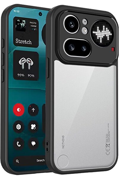 GENERAL غطاء حماية لهاتف Nothing Phone 4a Pro (6.83 بوصة)، غلاف واقي من الصدم...