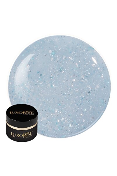 LUXORISE Gel UV de construcție pentru unghii RevoFlex Glitz 15ml, Luciu Antic