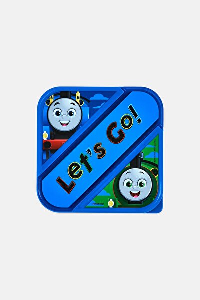 Thomas&Friends Kids Boy Lets Go Thomas And Friends Lunch Box With Cutlery, Blue