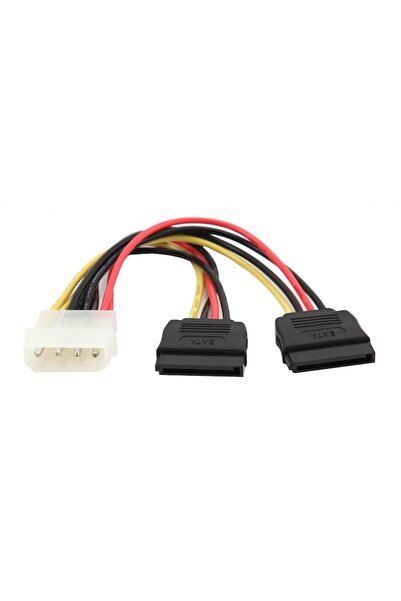 Lanberg Cablu de alimentare de la Molex la 2 SATA, M/F, 0.15 cm