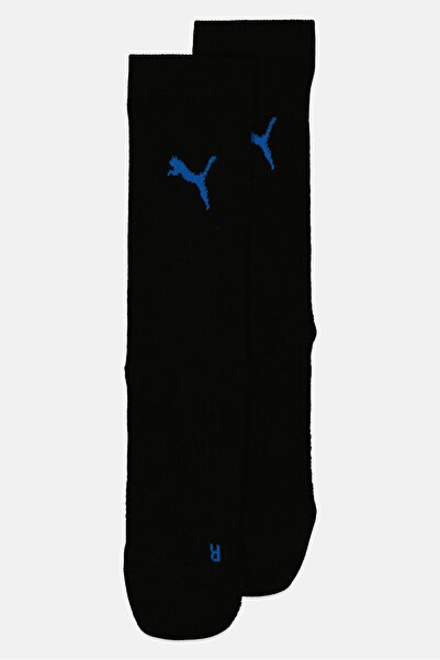 Puma Men 1 Pair Brand Logo Football Crew Socks, Black