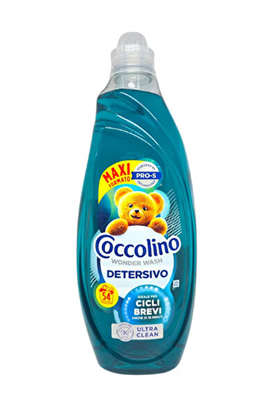 Coccolino Detergent lichid Ultra Clean, 2.160 L, 54 spălări