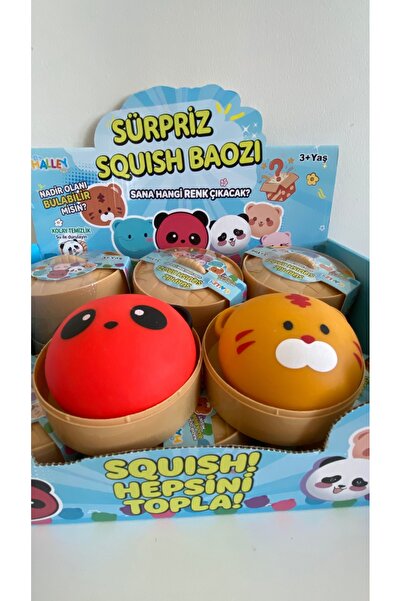 Sakura Konsept Butik Hayvanlar Alemi Dumpling Çin Mantısı 1 Adet Sürpriz Pudr...