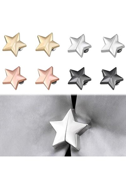 Tazweeq 8 Pairs Magnetic Curtain Clip - Closure Weights Clip for Outdoor Pati...