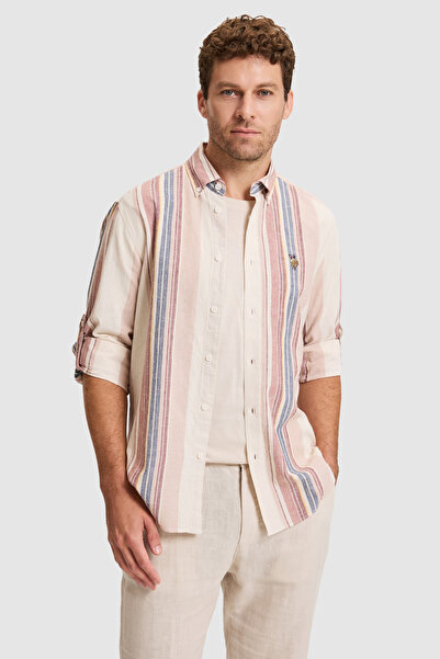 U.S. Polo Assn. قميص رجالي بأكمام طويلة 50322201-VR031
