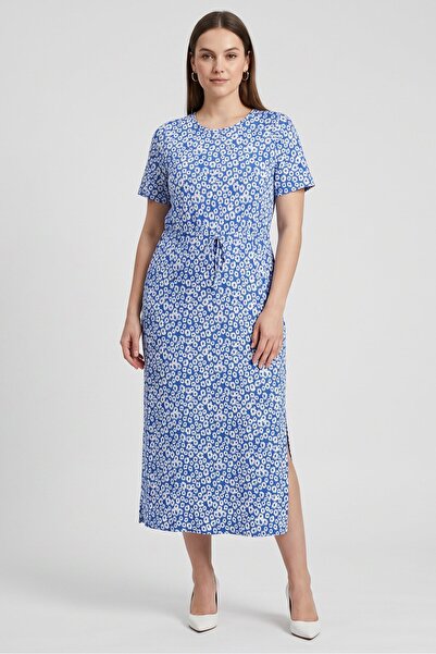 Threadbare Women Floral Print Midi Dress, Multicolor